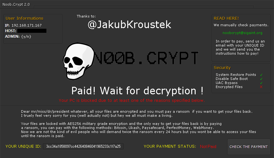 noobcrypt